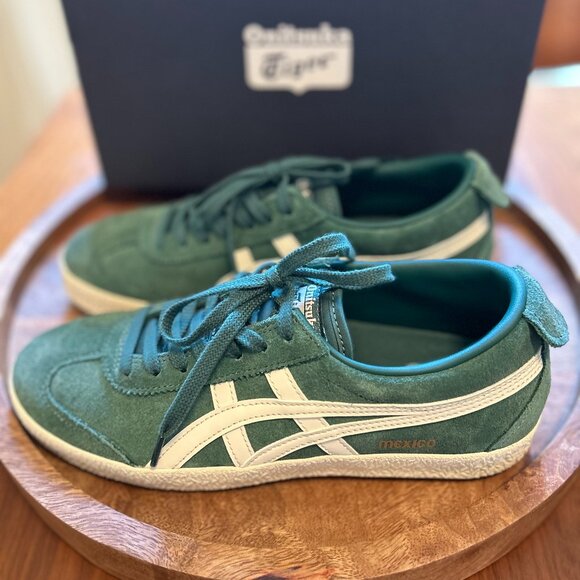 Onitsuka Tiger (Green) Mexico Delegation 66 brand NEW with box size US Women 8 - Picture 1 of 6